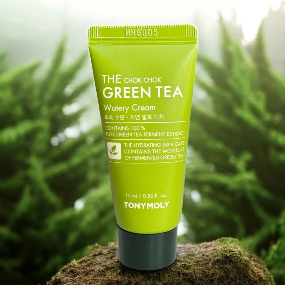 NEW TONYMOLY TONY MOLY The Chok Chok Green Tea Watery Cream Moisturizer